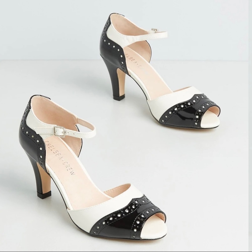 Chelsea Crew Primed For Playfulness T-Strap Heel